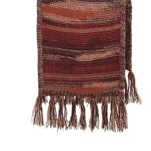 Shupaca Alpaca Scarf Knit Fringe Made in Peru Stripe Preppy Fall Autumn Academic